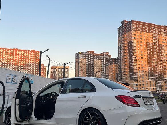 2015 Mercedes-Benz C-Класс AMG 450 AMG IV (W205), белый - вид 9