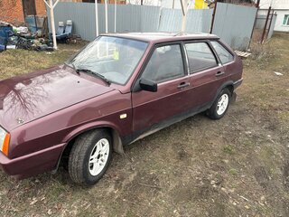 1995 Lada (ВАЗ) 2109, красный, 135000 рублей, вид 3
