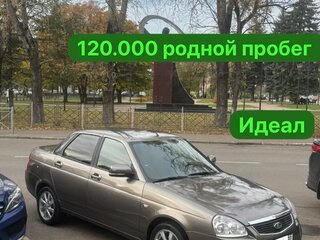 2017 Lada (ВАЗ) Priora I Рестайлинг, коричневый, 750000 рублей, вид 1