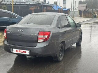 2016 Lada (ВАЗ) Granta I, серый, 405000 рублей, вид 2