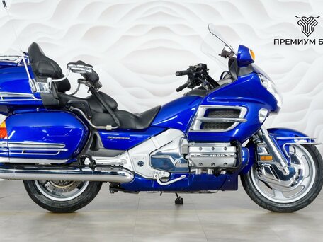 2001 Honda GL 1800 Gold Wing, синий, 985000 рублей, вид 1