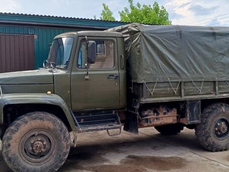 2003 ГАЗ 3308, зелёный, 1000000 рублей, вид 1