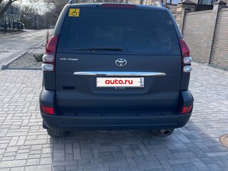 2008 Toyota Land Cruiser Prado 4-speed 120 Series Рестайлинг, синий, 2100000 рублей, вид 3