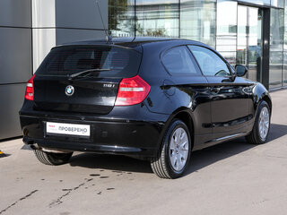 2010 BMW 1 серии 116i I (E81/E82/E87/E88) Рестайлинг, чёрный, 898000 рублей, вид 5