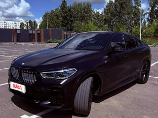 2022 BMW X6 40i III (G06), синий, 10000000 рублей, вид 2