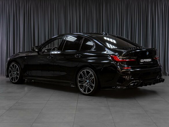 2019 BMW 3 серии 330i VII (G2x), чёрный - вид 1