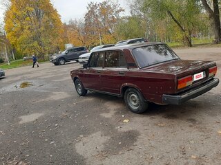 2006 Lada (ВАЗ) 2107, пурпурный, 125000 рублей, вид 5
