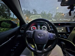 2019 Toyota Camry VIII (XV70), чёрный, 1950000 рублей, вид 5