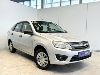 2017 Lada (ВАЗ) Granta I, серебристый, 599000 рублей, вид 3