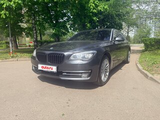 2012 BMW 7 серии Long 750Li xDrive V (F01/F02/F04) Рестайлинг, серый, 1600000 рублей, вид 1