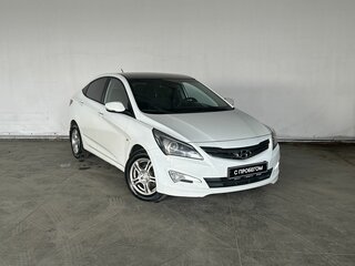 2016 Hyundai Solaris I Рестайлинг, белый, 1097000 рублей, вид 3