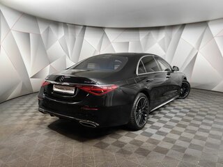2020 Mercedes-Benz S-Класс 450 Long 4MATIC VII (W223), чёрный, 10200001 рублей, вид 2