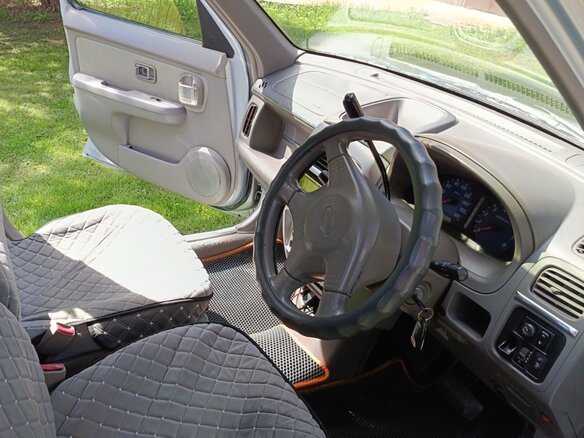 2002 Nissan Cube I Рестайлинг (Z10), голубой, 265000 рублей - вид 9