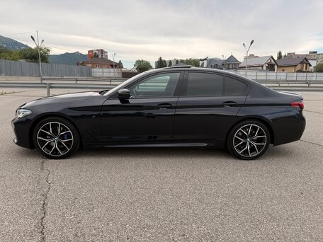 2021 BMW 5 серии 530i VII (G30/G31/G38) Рестайлинг, синий, 4850000 рублей, вид 5