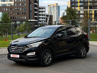 2013 Hyundai Santa Fe III, чёрный, 1750000 рублей, вид 1
