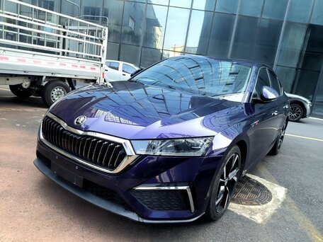 2021 Skoda Octavia IV (A8), фиолетовый, 2160000 рублей, вид 1