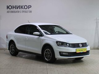 2018 Volkswagen Polo V Рестайлинг, белый, 1039000 рублей, вид 3