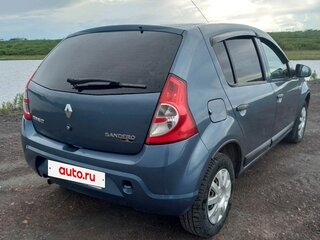 2012 Renault Sandero I, синий, 610000 рублей, вид 4