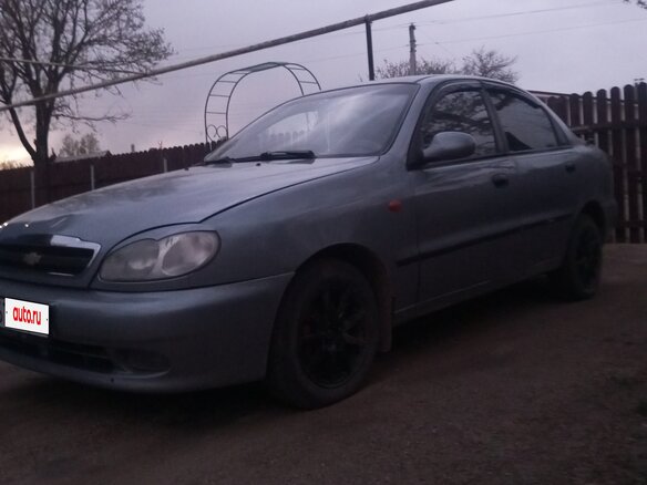 2007 Chevrolet Lanos I, серый - вид 6