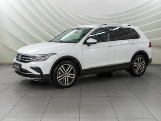 2021 Volkswagen Tiguan II Рестайлинг, белый, 3148000 рублей, вид 3