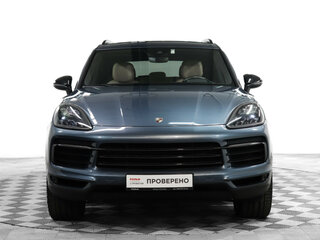 2019 Porsche Cayenne III, голубой, 5800000 рублей, вид 2