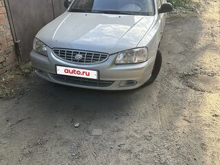 2008 Hyundai Accent ТагАЗ II, серебристый, 470000 рублей, вид 3