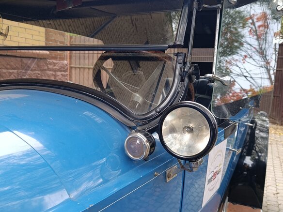 1923 Willys Knight Model 20, синий - вид 26