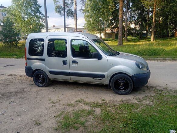 2007 Renault Kangoo I Рестайлинг, серый, 325000 рублей - вид 3