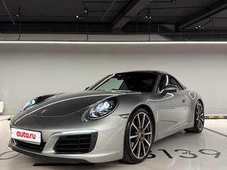2016 Porsche 911 Carrera VII (991) Рестайлинг, серебристый, 7990000 рублей, вид 4