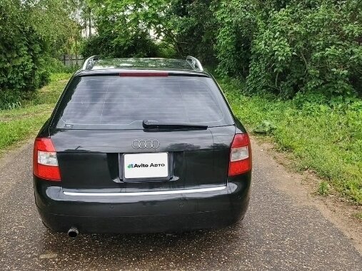 2003 Audi A4 II (B6), чёрный - вид 2