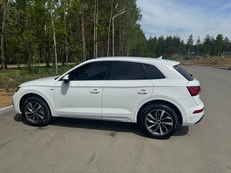 2021 Audi Q5 45 TFSI II (FY) Рестайлинг, белый, 3600000 рублей, вид 5