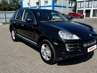 2009 Porsche Cayenne S I Рестайлинг (957), чёрный, 1350000 рублей, вид 3