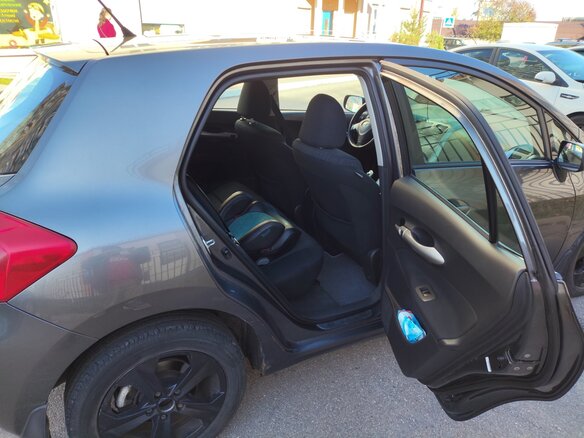 2008 Toyota Auris I, серый, 410000 рублей - вид 14