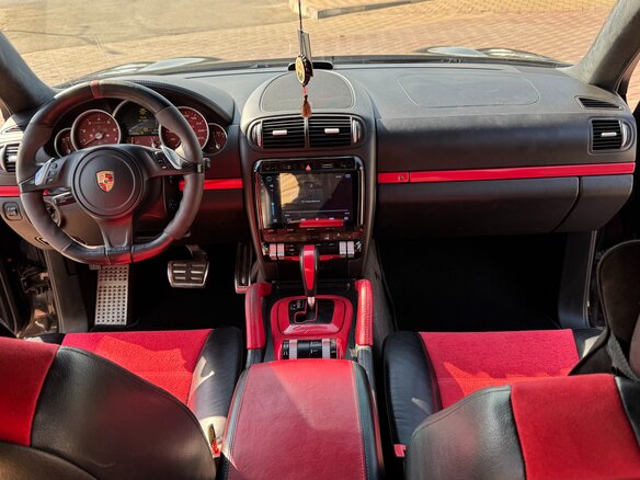 2005 Porsche Cayenne Turbo I (955), чёрный, 790000 рублей - вид 5