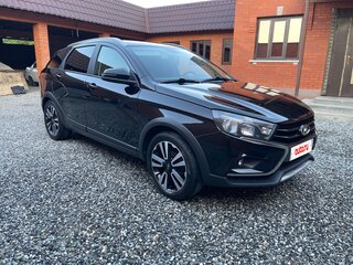 2021 Lada (ВАЗ) Vesta SW Cross I, чёрный, 1500000 рублей, вид 2