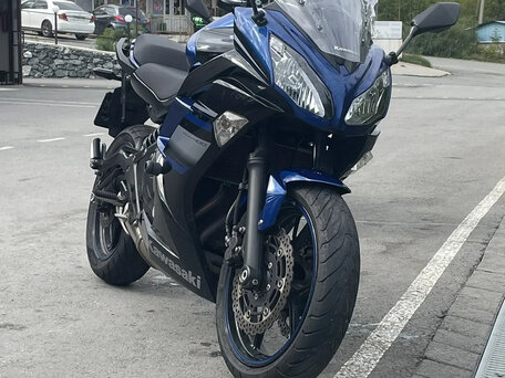 2015 Kawasaki Ninja 400, синий, 390000 рублей, вид 4