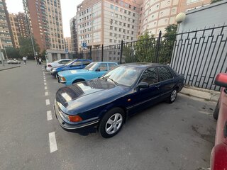 1989 Mitsubishi Galant VI, синий, 250000 рублей, вид 2