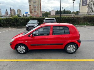 2007 Hyundai Getz I Рестайлинг, красный, 500000 рублей, вид 1