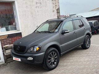 2003 Mercedes-Benz M-Класс 350 I (W163) Рестайлинг, чёрный, 850000 рублей, вид 3
