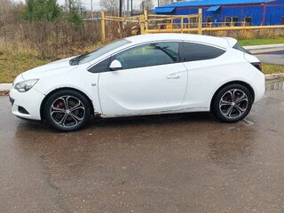 2012 Opel Astra GTC J Рестайлинг, белый, 599999 рублей, вид 4