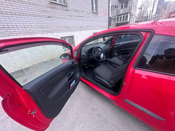 2007 Opel Corsa D, красный, 420000 рублей - вид 8