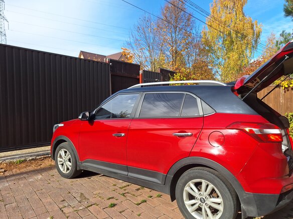 2019 Hyundai Creta I, красный, 1300000 рублей - вид 4