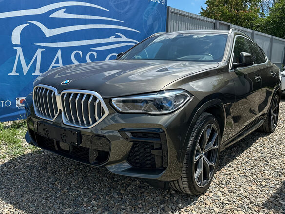 2022 BMW X6 30d III (G06), зелёный, 7500000 рублей