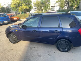 2014 Lada (ВАЗ) Kalina II, синий, 549000 рублей, вид 3