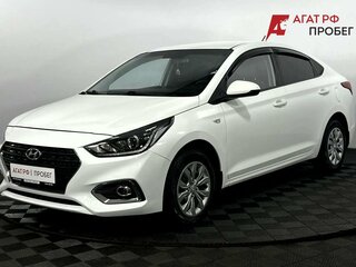 2018 Hyundai Solaris II, белый, 1370000 рублей, вид 1