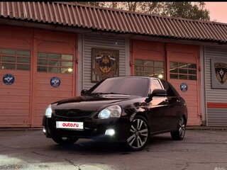 2010 Lada (ВАЗ) Priora I, чёрный, 270000 рублей, вид 5