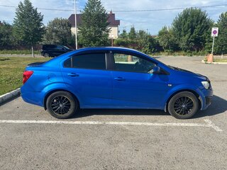 2013 Chevrolet Aveo II, синий, 649000 рублей, вид 4