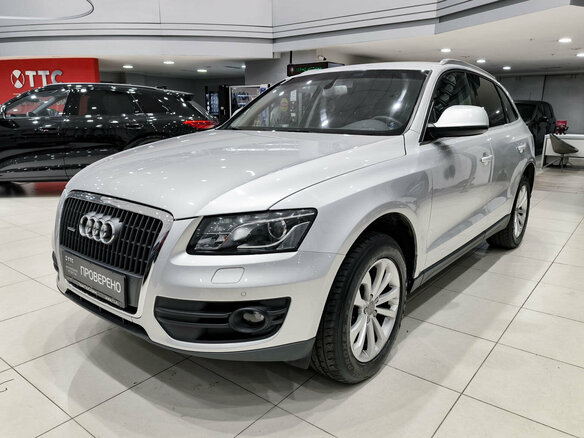 2012 Audi Q5 8tiptronic I (8R), серебристый, 1250000 рублей