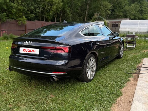 2017 Audi A5 II (F5), синий, 3250000 рублей - вид 4