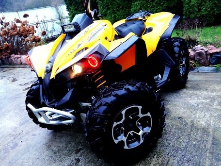 2010 BRP Can-Am Renegade 800, жёлтый, 600000 рублей, вид 3
